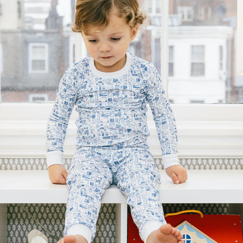 New York City Two Piece Kids Pajamas