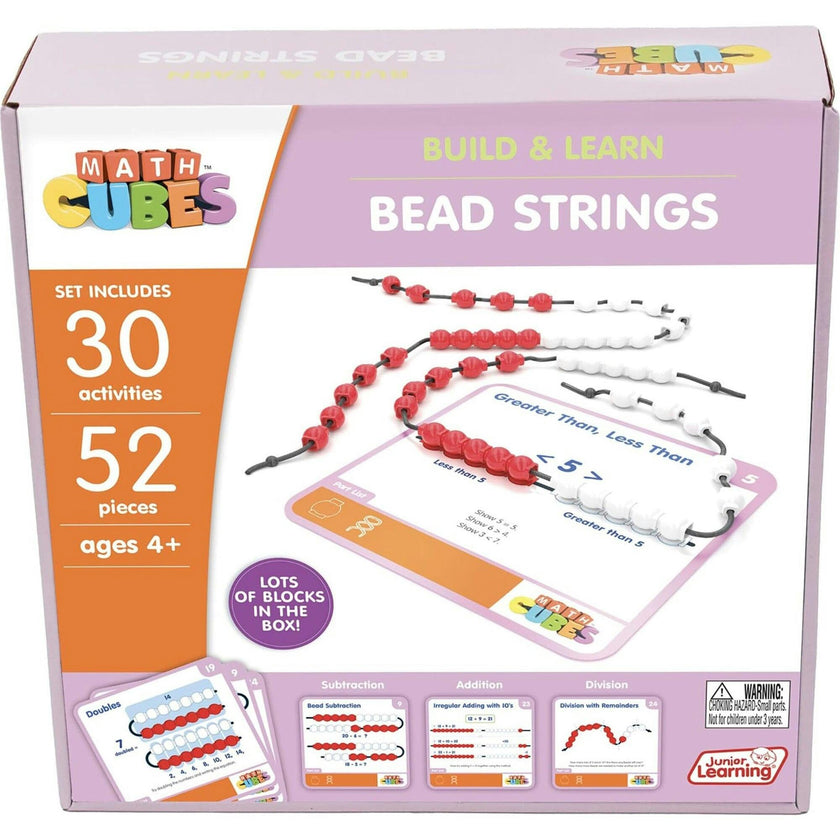 Mathcubes - Bead Strings - 30 Activity Set