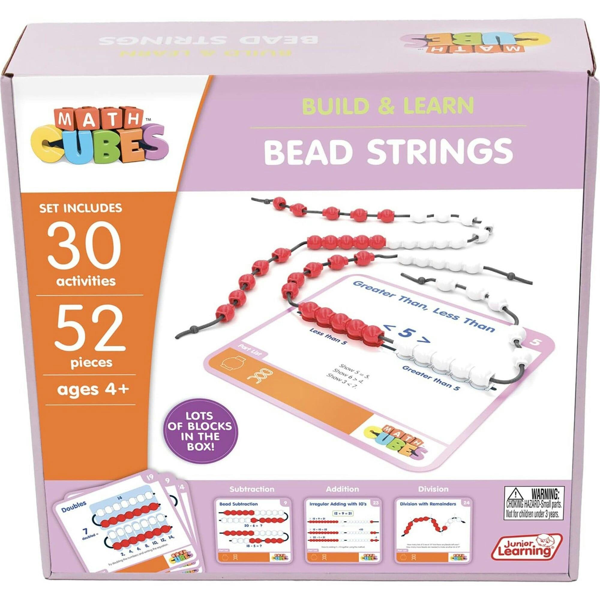 Mathcubes - Bead Strings - 30 Activity Set