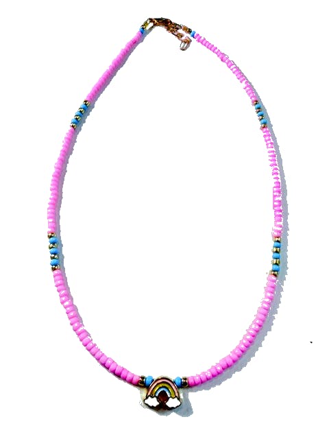 Rainbow Charm Necklace