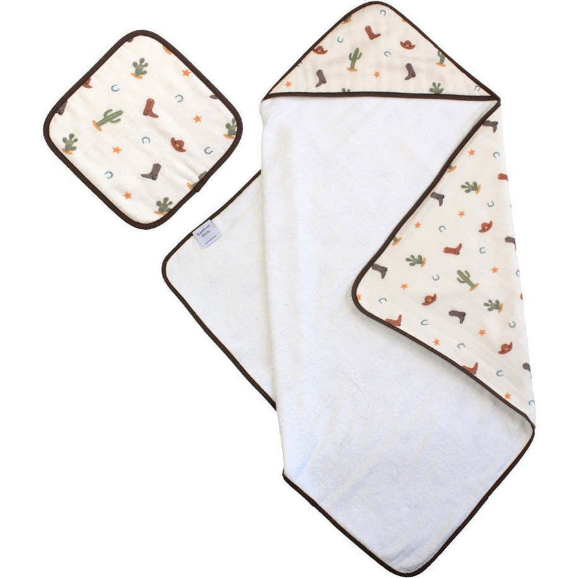 Western Hooded Towel Set