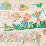 Jungle Jamboree Concertina Card
