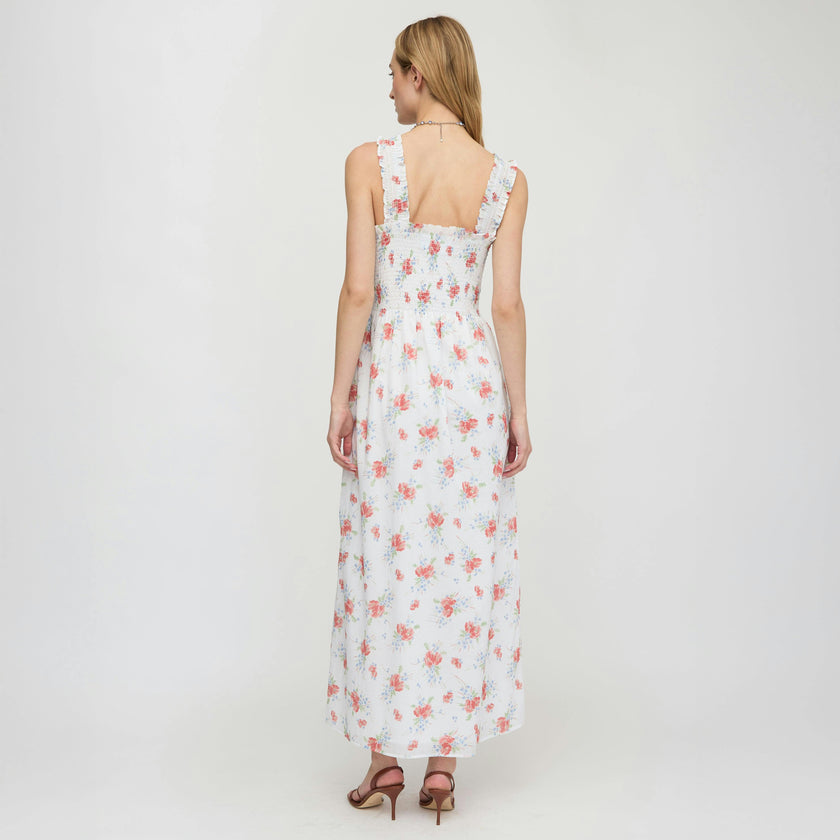 The Ashlyn Nap Dress - Sunburst Blossoms