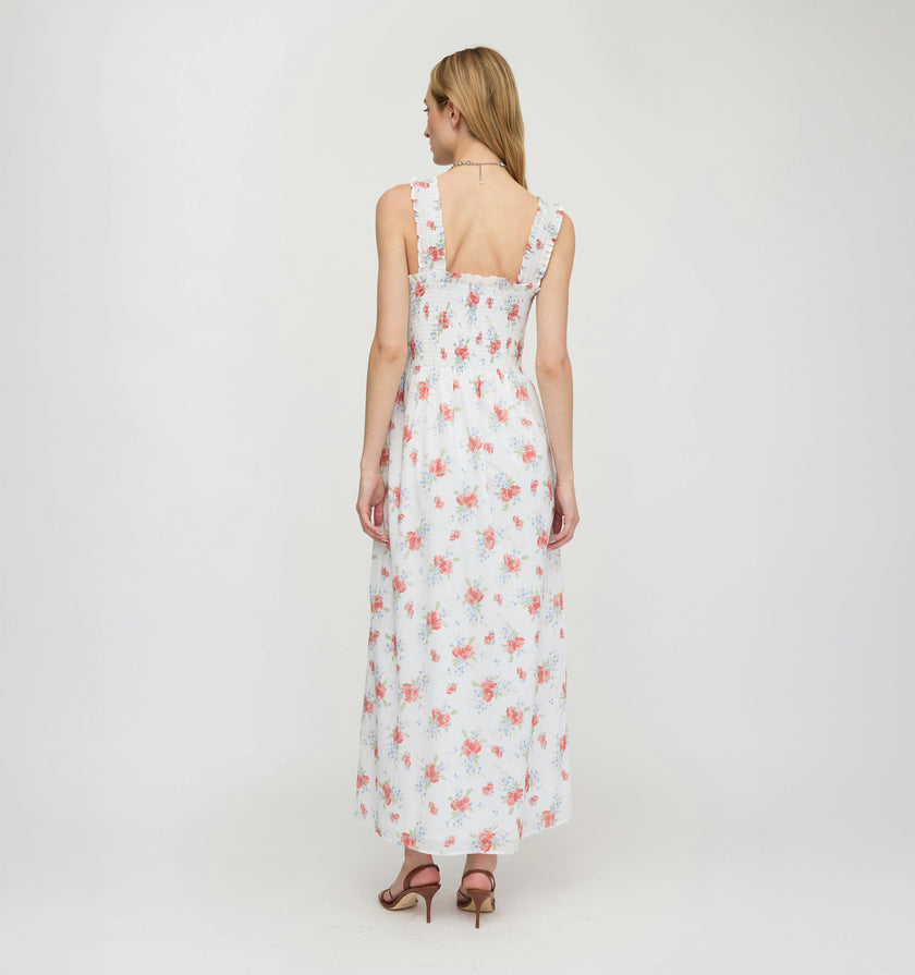 The Ashlyn Nap Dress - Sunburst Blossoms