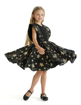 Black Starlit Rivior Dress