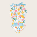 Coney Island Floral Two Piece Long Sleeve