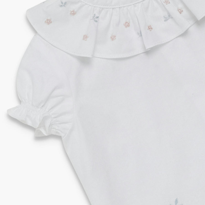 Margot Blouse White Embroidery