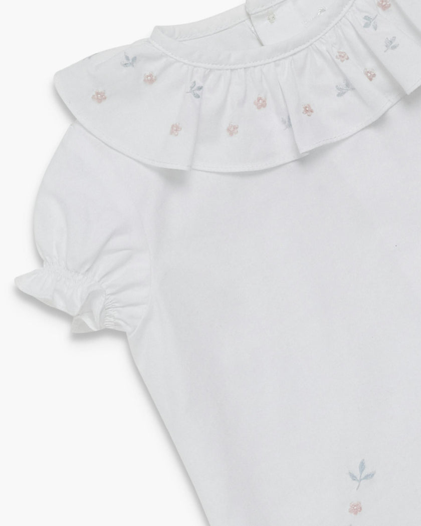 Margot Blouse White Embroidery