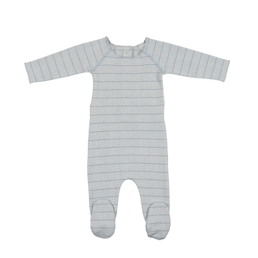 Raglan Sleeve Striped Footie