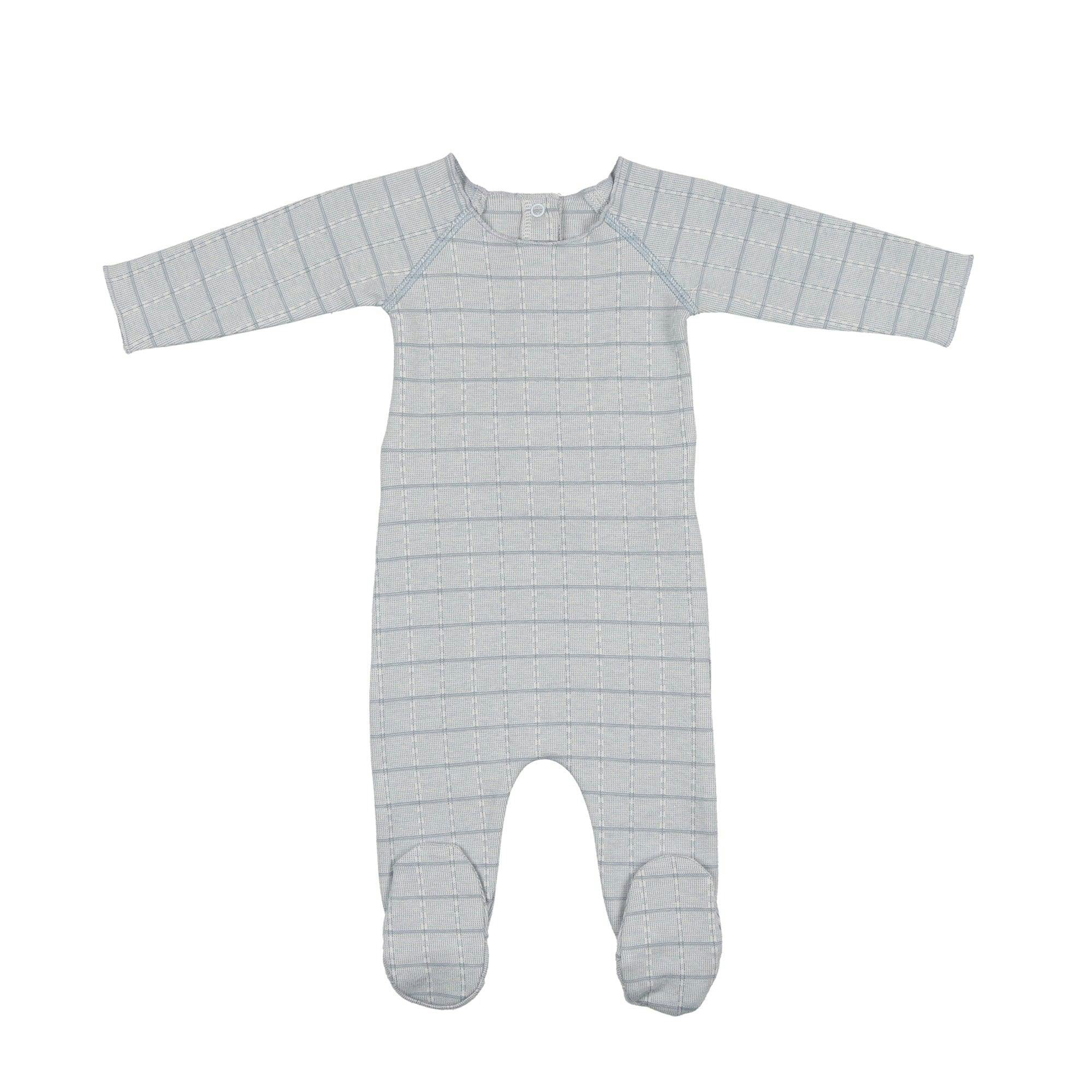 Raglan Sleeve Striped Footie