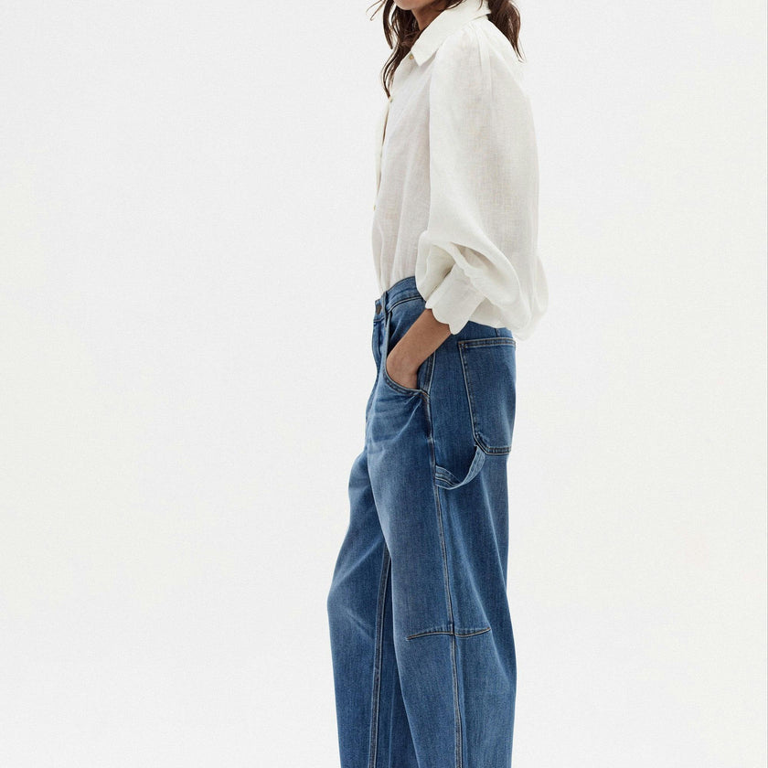 Ambar Denim Pants - Washed Indigo