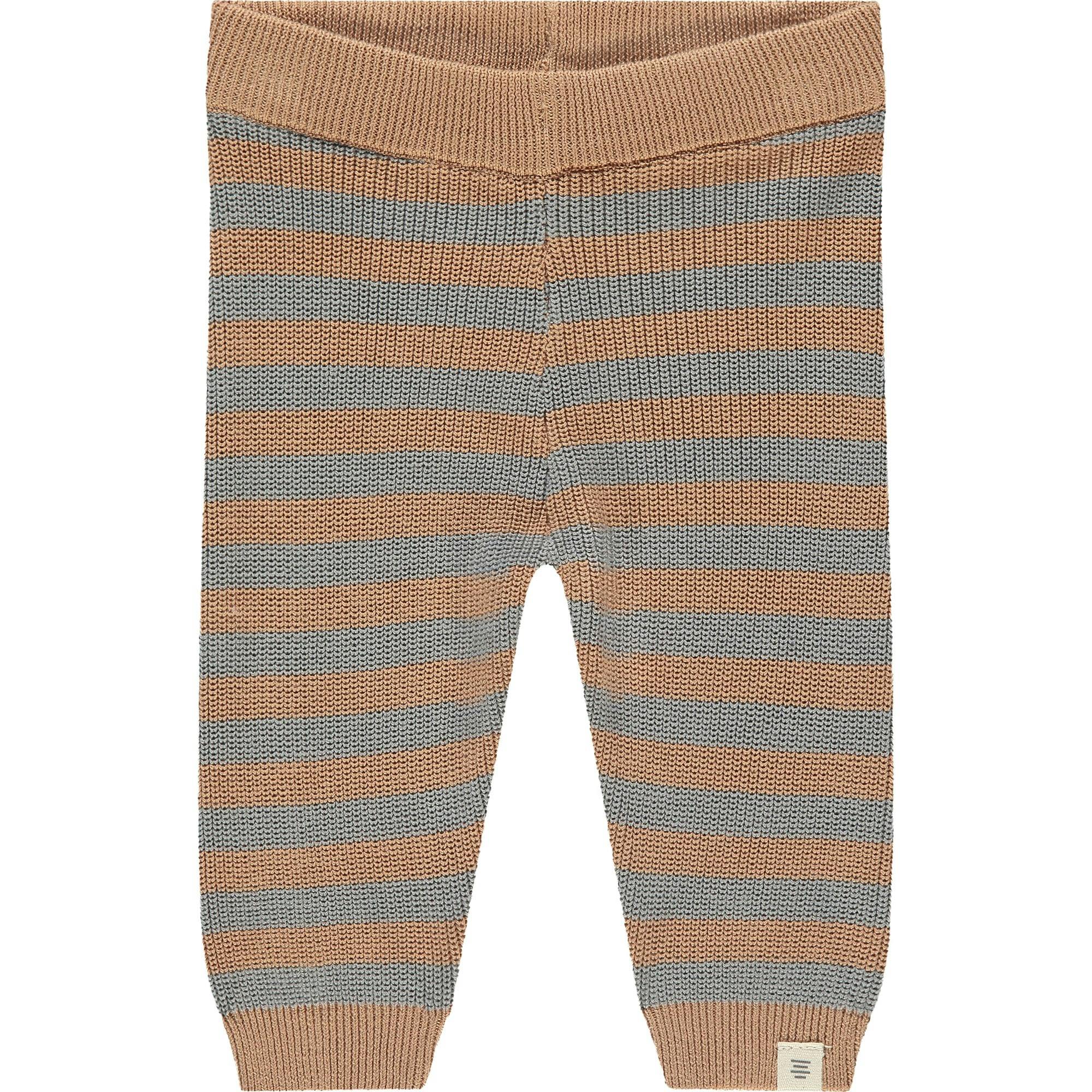 Knit Striped Leggings