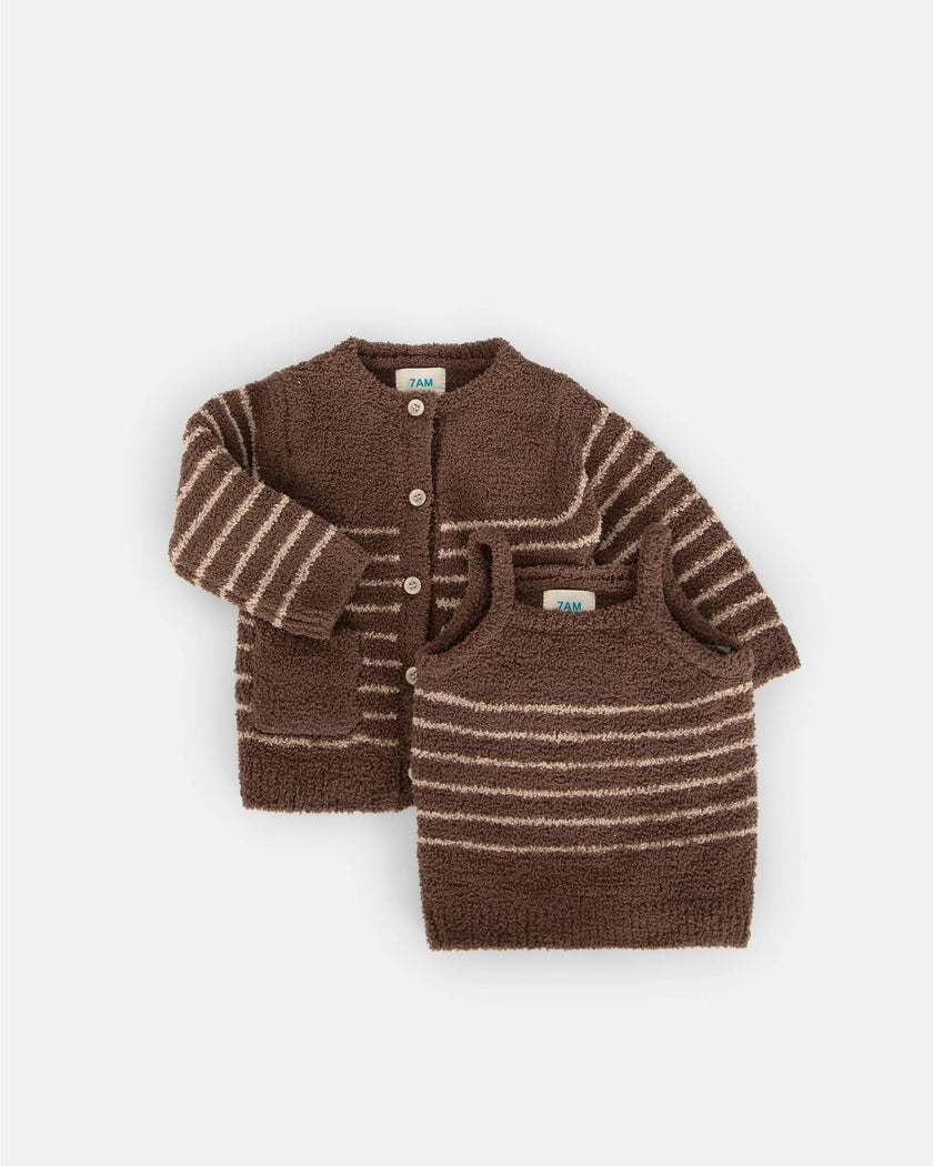 Camisole & Cardigan Set - Fuzzy