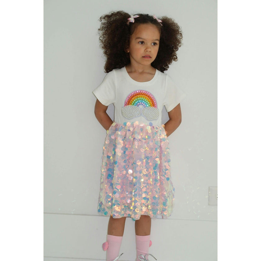 Paillette Rainbow Magic Dress
