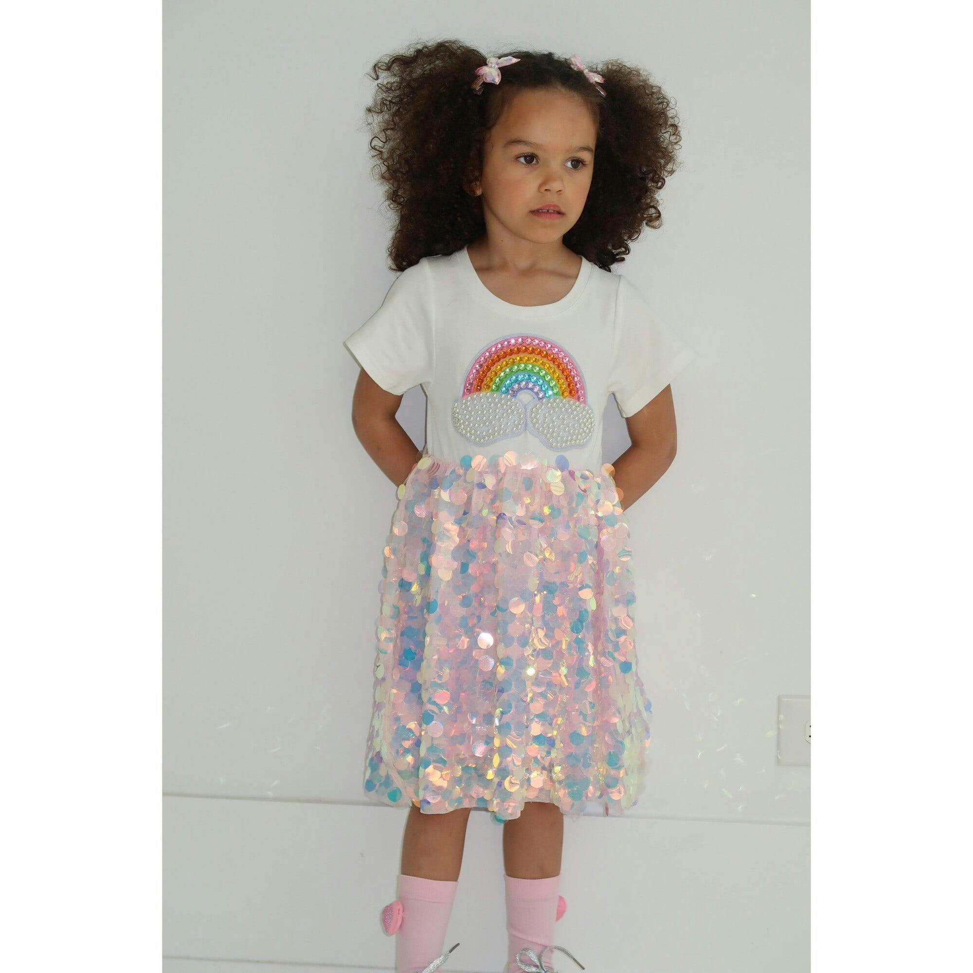 Paillette Rainbow Magic Dress