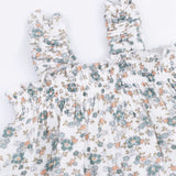 Camille Floral - Ruffly Strap Top and Bloomer