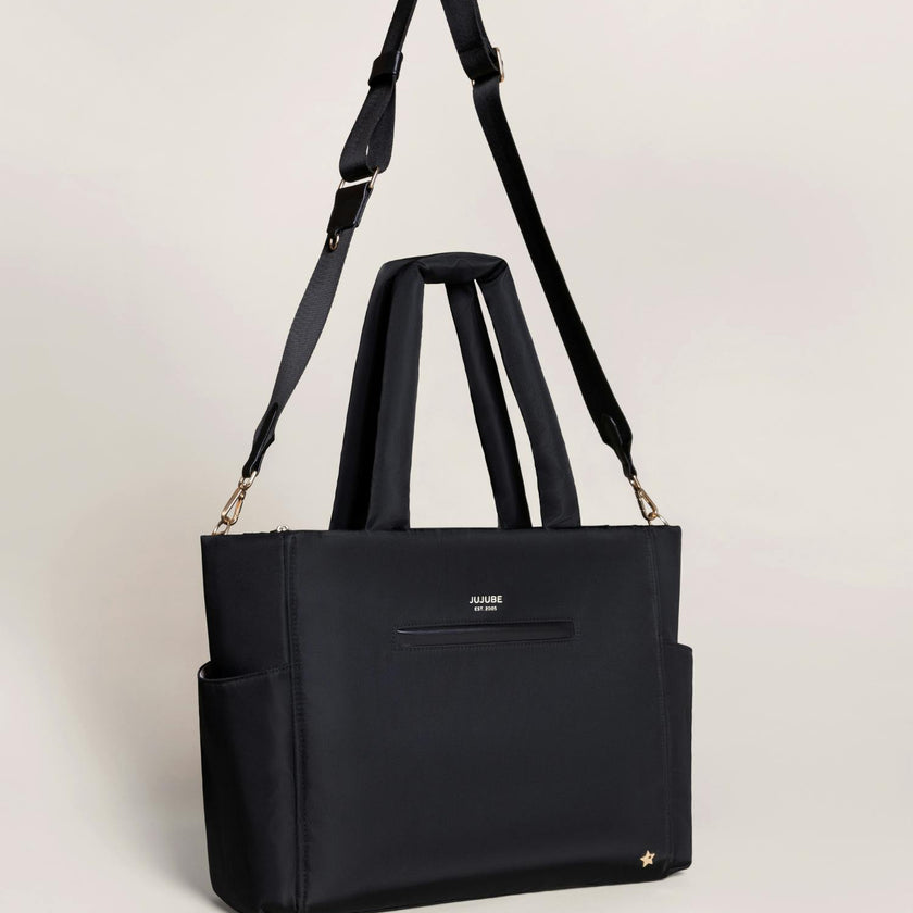 Utility-Strap Diaper Tote Bag