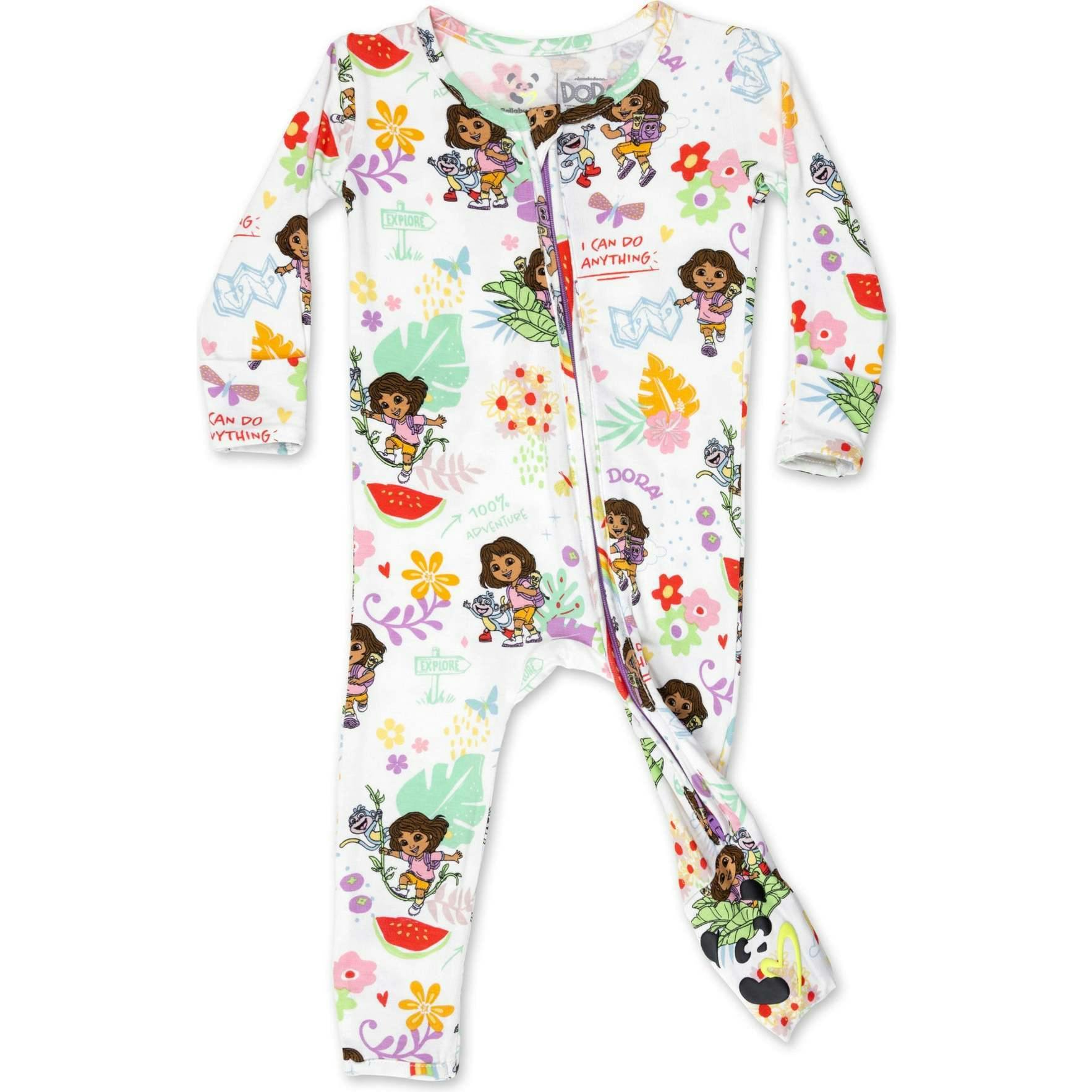 Dora: Tropical Dreams Bamboo Convertible Footie