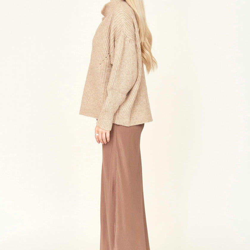 Santander Skirt in Taupe