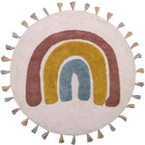 Hand-Tufted Tassel Round Rug
