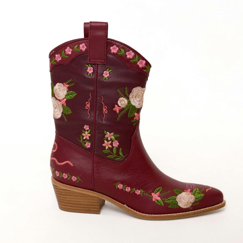 Sierra Bootie in Red