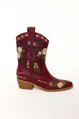 Sierra Bootie in Red