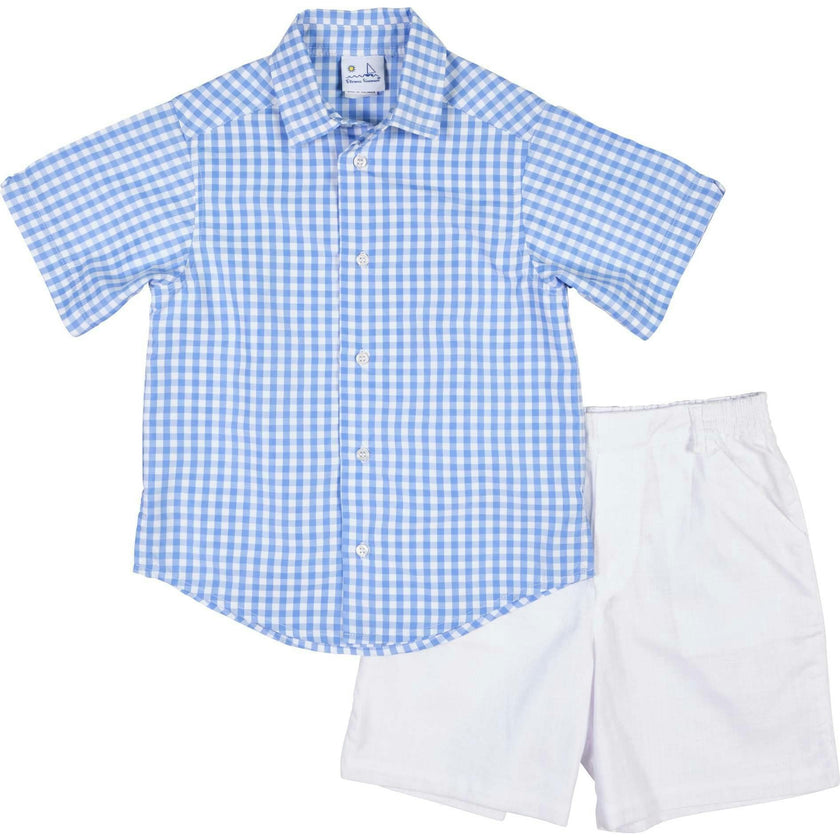 Gingham Camp Shirt
