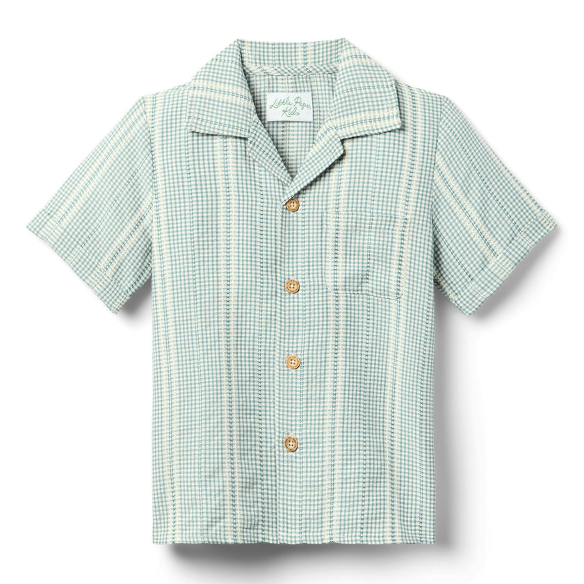 Graham Button Down - Breezy Blue