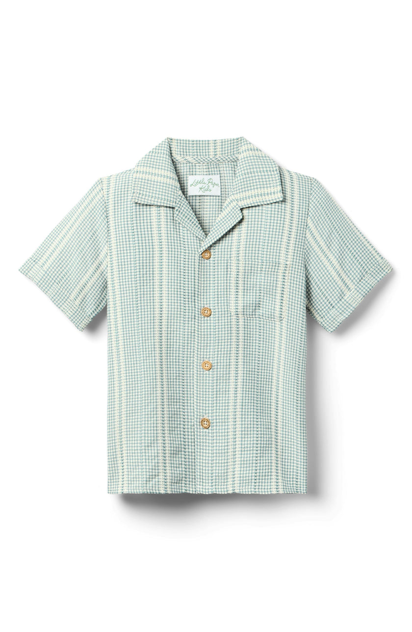 Graham Button Down - Breezy Blue