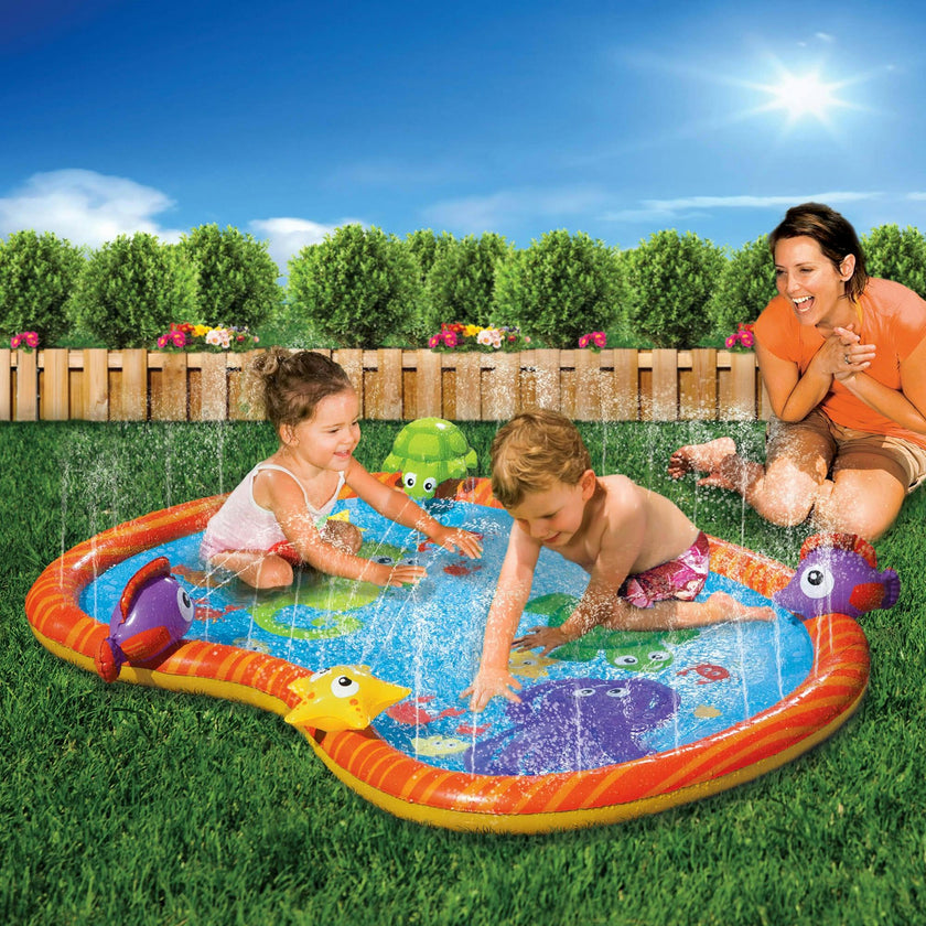 Sprinkle Friends Outdoor Water Play Mat