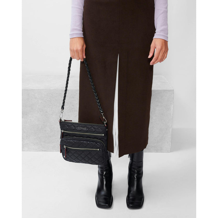 Black Downtown Crosby Crossbody