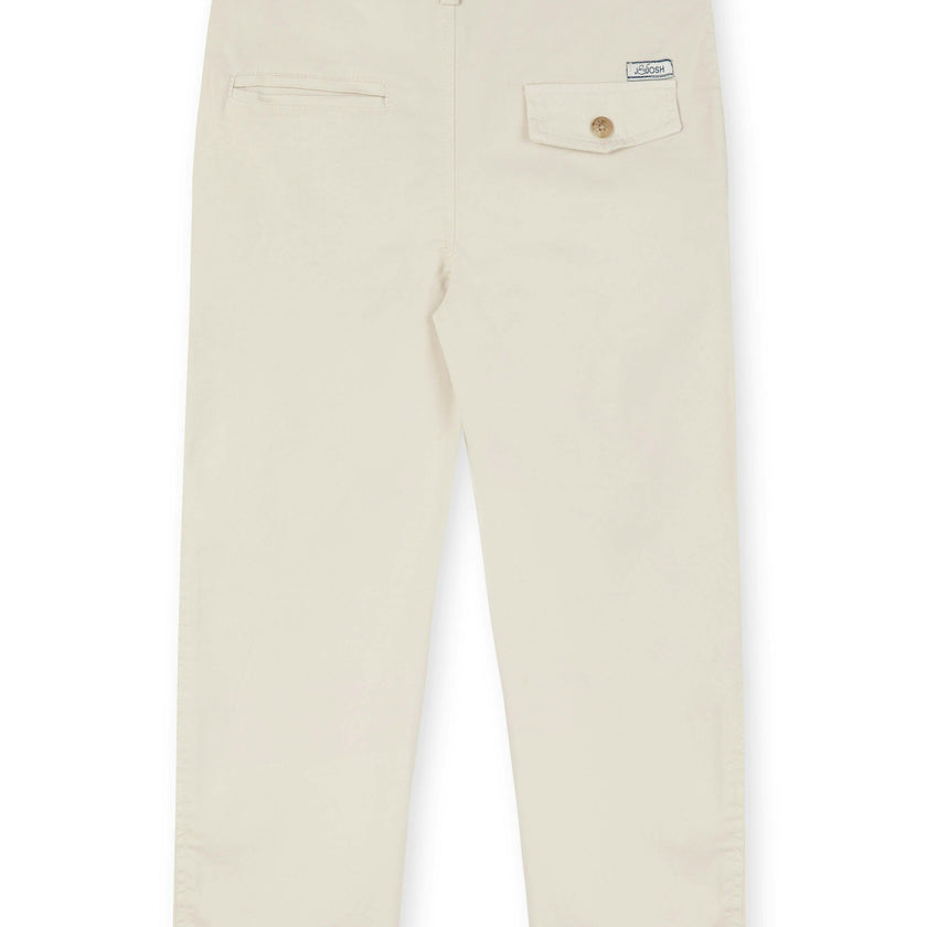 Beige Lightweight Chino Trousers