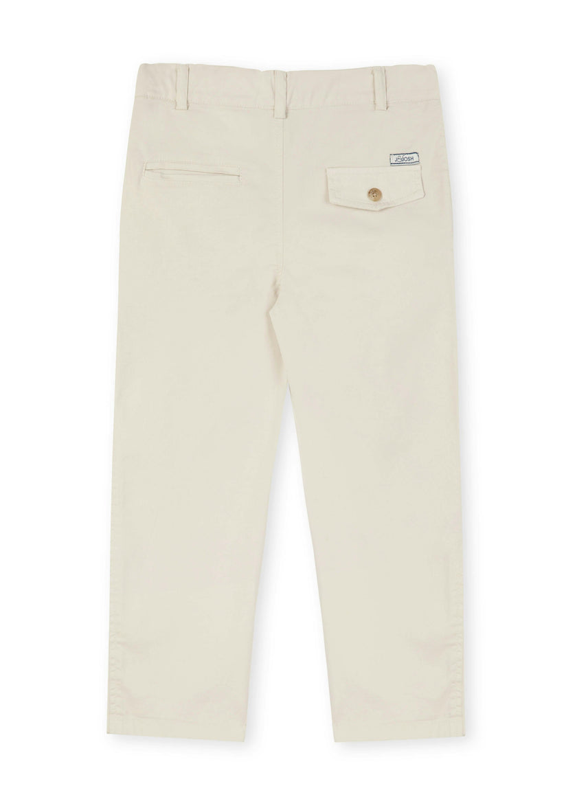 Beige Lightweight Chino Trousers