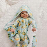 Premium Baby Knit Hooded Towel - Melody
