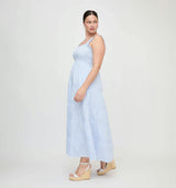 The Goldie Nap Dress - Blue/White Stripe