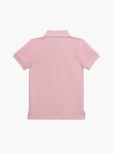 Harry Piqué Polo in Pink