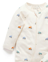 Printed Zip Growsuit Pack Farm Vehicles Print