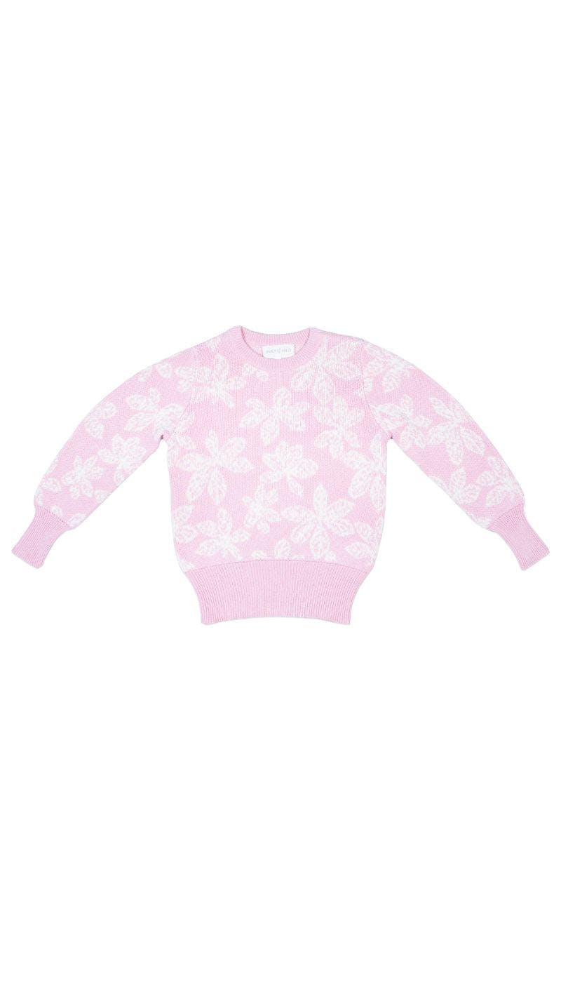 Chestnut Leaves Jumper | Bubble Gum