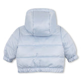 Pale Blue Baby Puffer Jacket