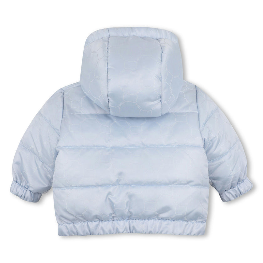 Pale Blue Baby Puffer Jacket