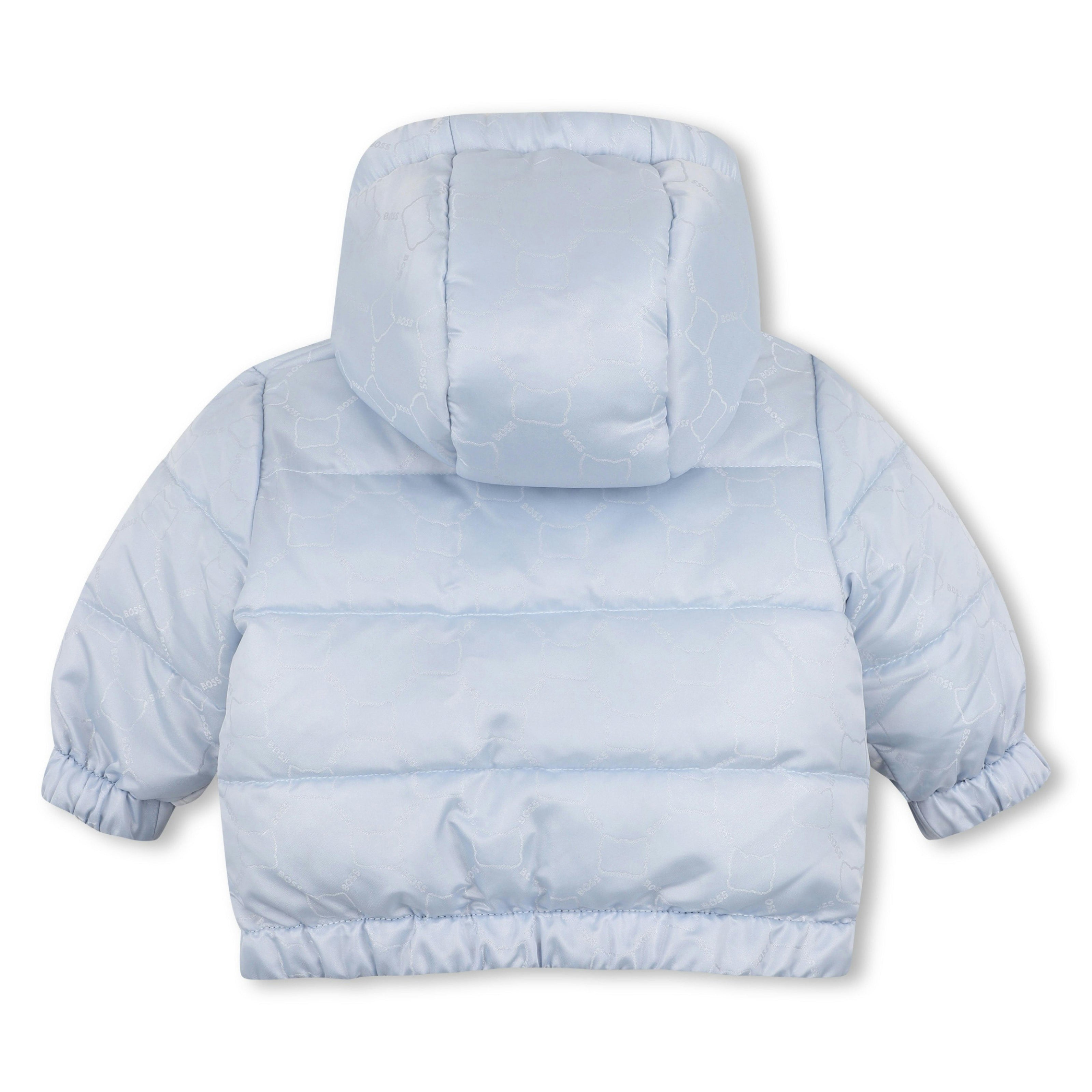 Pale Blue Baby Puffer Jacket