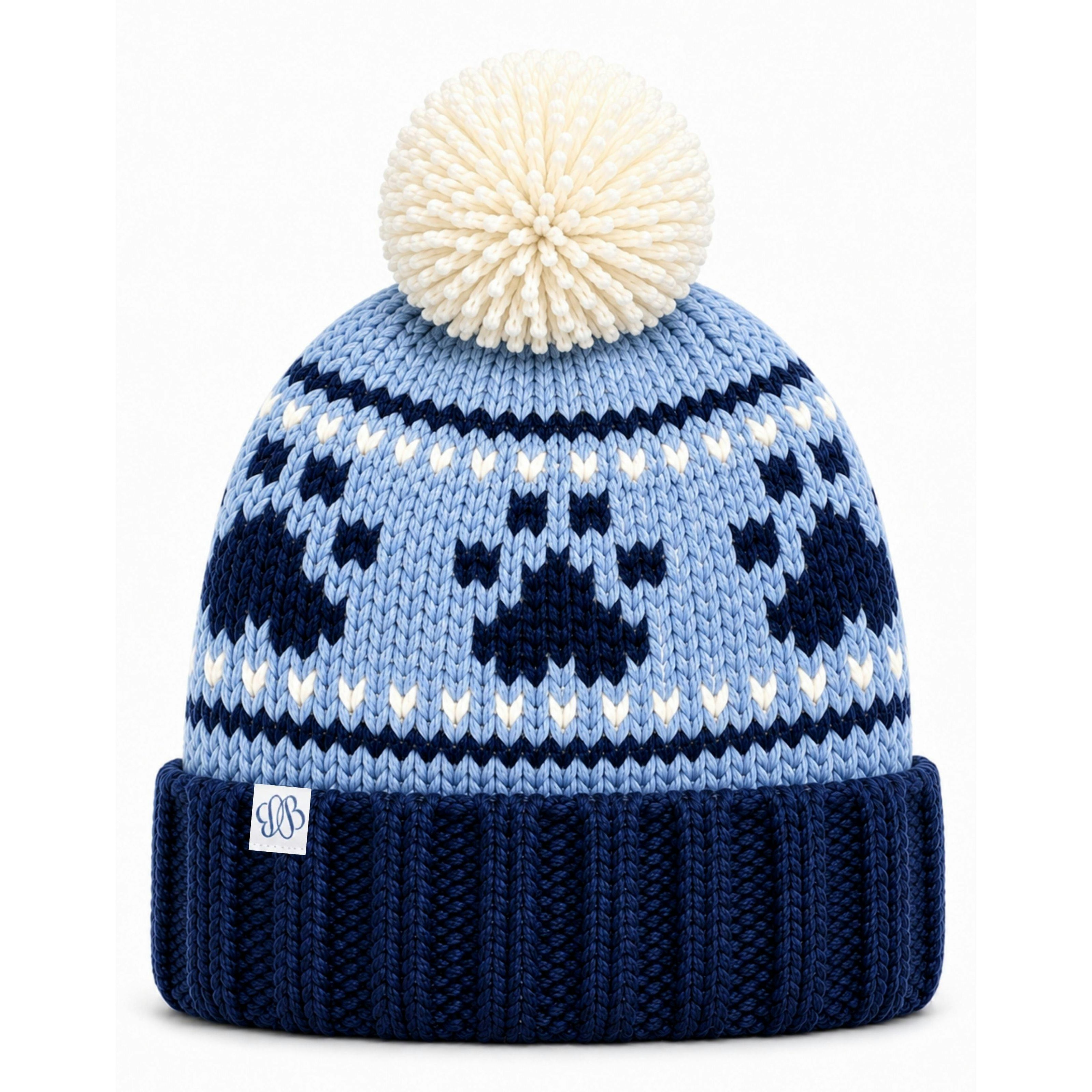 Paw Print Bobble Hat