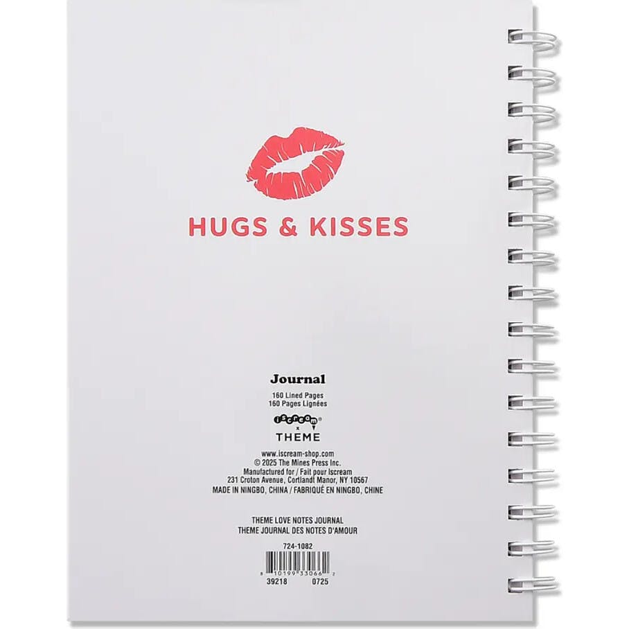 Theme Love Notes Journal
