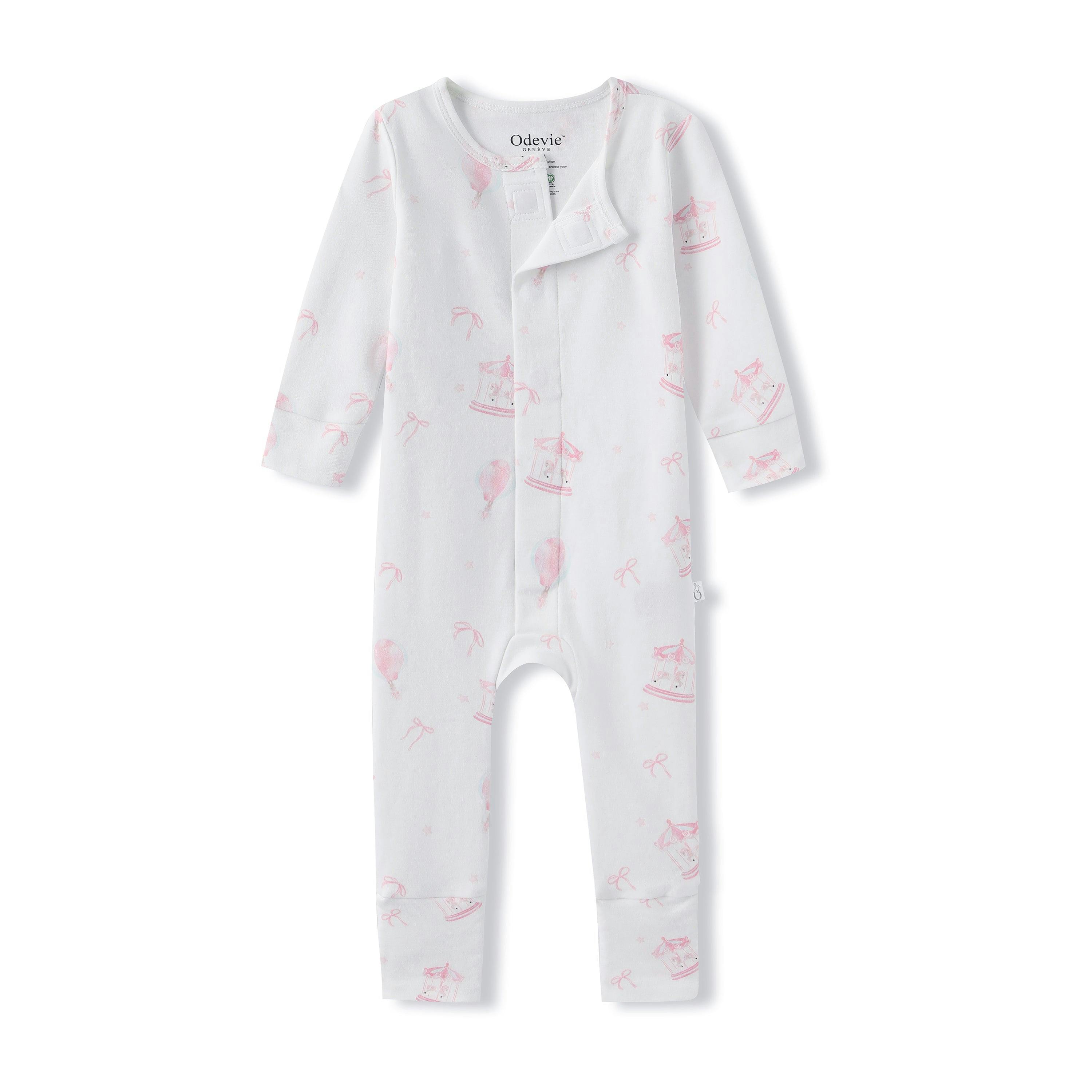 Footie Pajama Sleepsuit - Carousel