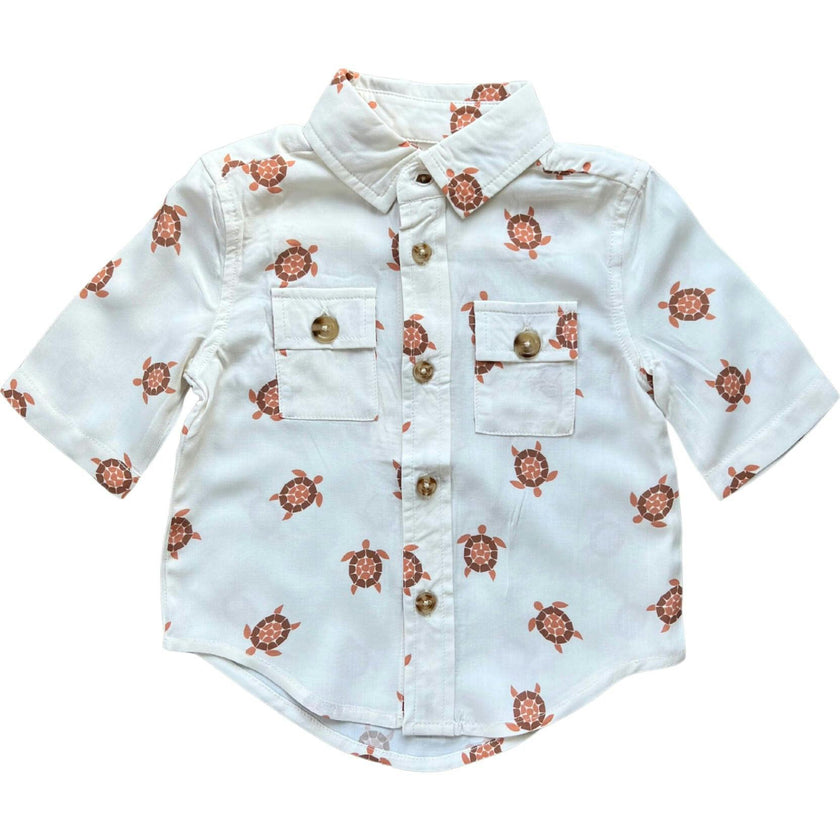Boy's Utility Shirt Harbor Blue