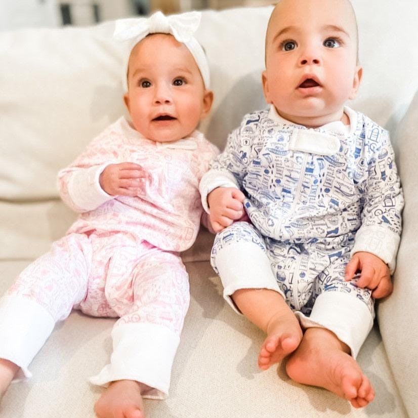 Cape Cod Zip Baby Onesie