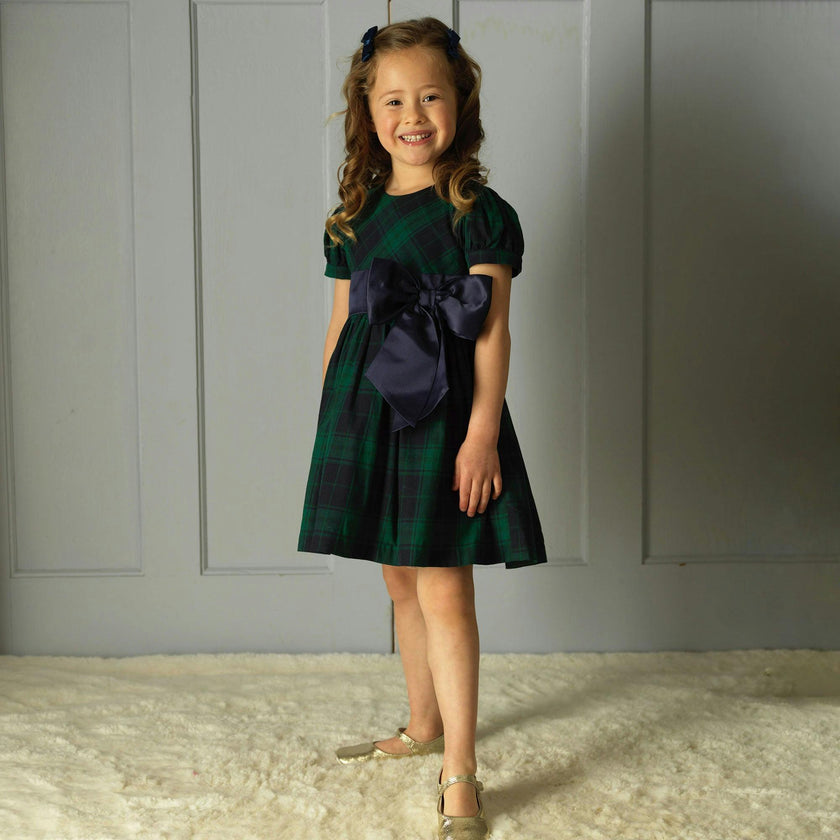 Blackwatch Bow Dress