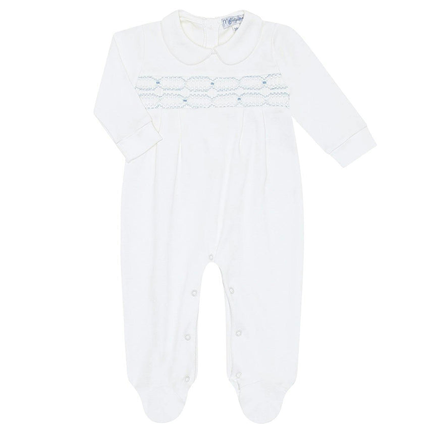 Signature Smocked Boys Footie