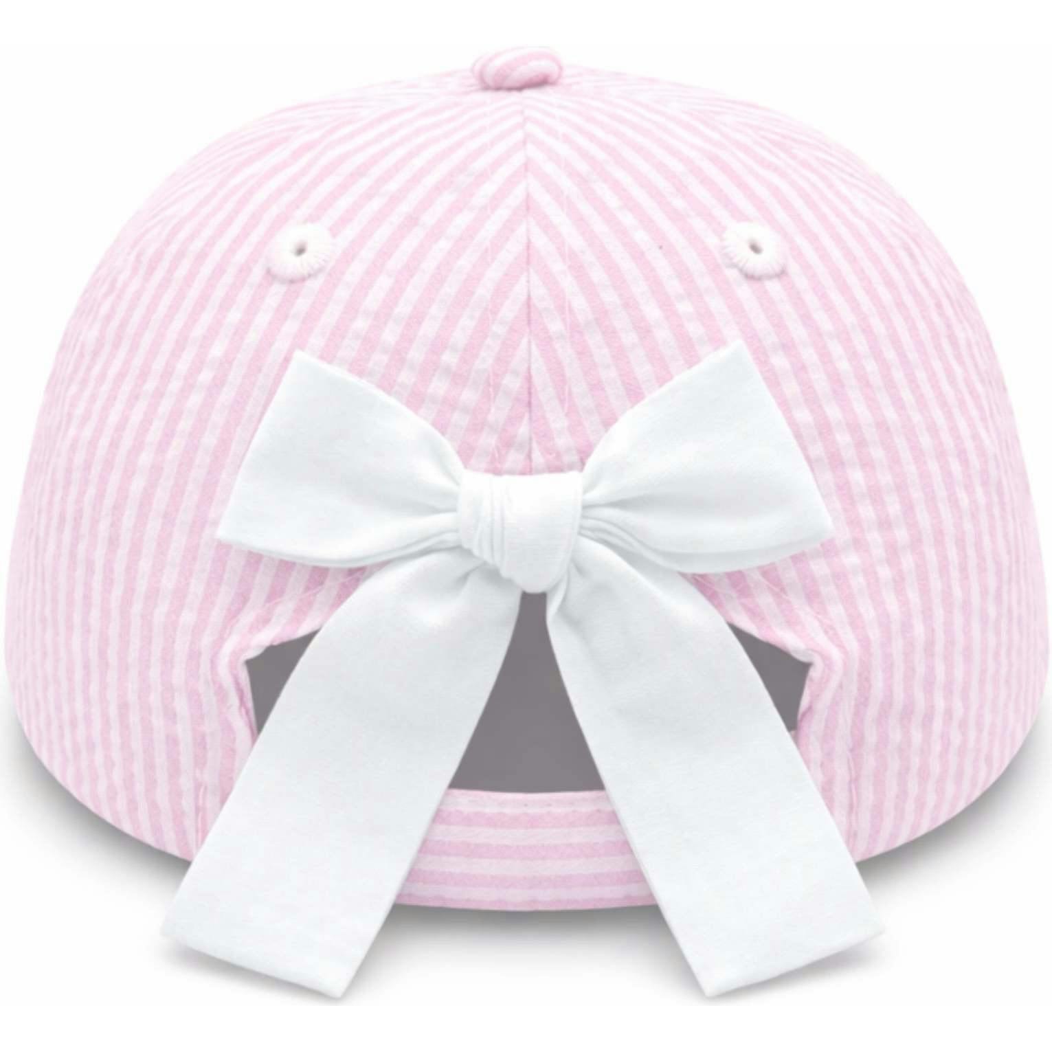 Bunny Bow Baseball Hat