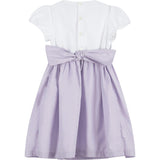Baby Rose Hand Smocked Dress in Lilac